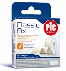 CEROTTO IN ROCCHETTO CLASSIC FIX WHITE 2,5X500 CM FUSTELLA - farmacia187.it