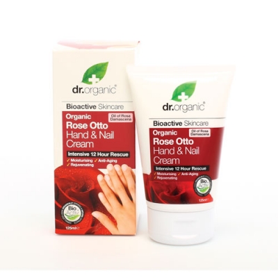 DR ORGANIC ROSE OTTO ROSA HAND NAIL CREAM CREMA MANI 125 ML - farmacia187.it