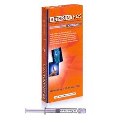 SIRINGA INTRA-ARTICOLARE ARTHRUM HCS CONDROITINA SOLFATO 40MG E ACIDO IALURONICO 40MG 2 ML - farmacia187.it