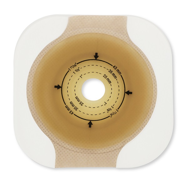 PLACCA CONFORM 2 FORMAFLEX CON ADESIVO BARRIERA PROTETTIVA A SPESSORE DIFFERENZIATO RILIEVI CIRCOLARI FILM DI SUPPORTO ANELASTICO FLANGIA FLOTTANTE 55 MM 5 PEZZI - farmacia187.it