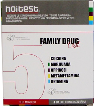FAMILY DRUG TEST 5 URINE - farmacia187.it