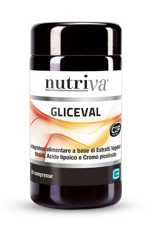 NUTRIVA GLICEVAL 30 COMPRESSE - farmacia187.it