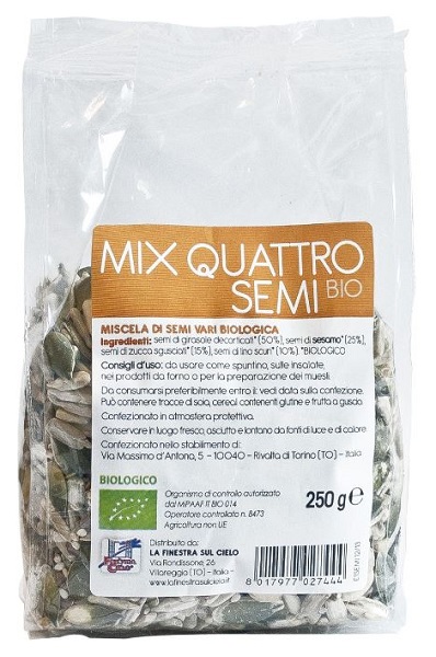 MIX 4 SEMI BIO 250 G - farmacia187.it