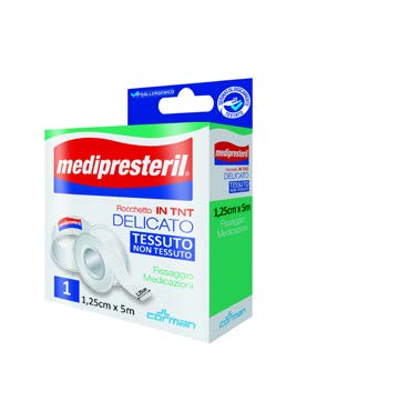 CEROTTO IN ROCCHETTO TNT MEDIPRESTERIL DELICATO M5X1,25CM - farmacia187.it