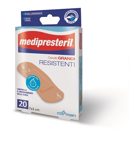 CEROTTI ASSORTITI MEDIPRESTERIL RESISTENTI 40 PEZZI - farmacia187.it