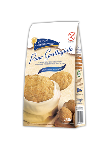PIACERI MEDITERRANEI PANE GRATTUGGIATO SENZA GLUTINE 250 G - farmacia187.it