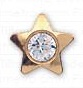INVERNESS ORECCHINI STELLA CRYSTAL PLACCATI ORO R24C1 - farmacia187.it