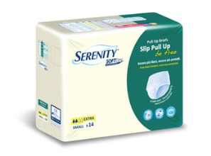 PANNOLONE A MUTANDINA SERENITY PULL UP BE FREE SD EXTRA SMALL 14 PEZZI - farmacia187.it