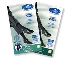CALZA UOMO COTONE 70 DENARI  MEDIA BLU - farmacia187.it