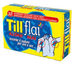 TILL FLAI ASSORBENTI ASCELLARI 10 PEZZI - farmacia187.it