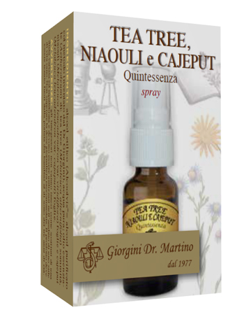 TEA TREE NIAOULI E CAJEPUT QUINTESSENZA SPRAY 15 ML - farmacia187.it