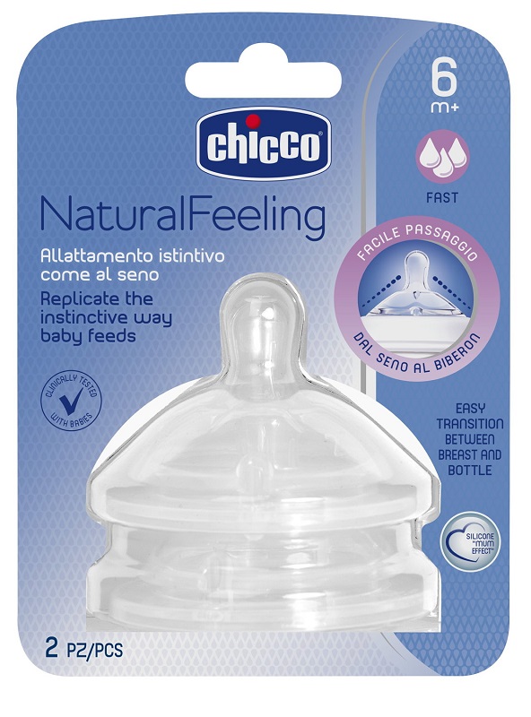 CHICCO TETTARELLA STEPUP NEW 6M+ FLUSSO VELOCE - farmacia187.it