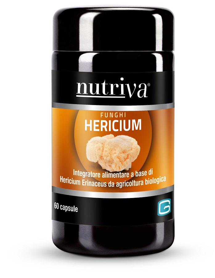 NUTRIVA HERICIUM BIO 60 CAPSULE VEGETALI - farmacia187.it