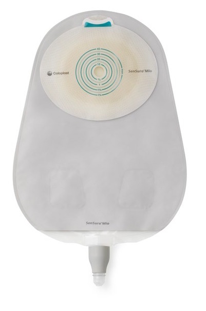 SACCA UROSTOMIA SENSURA MIO SISTEMA A UN PEZZO CON APERTURA ISPEZIONABILE MAXI OPACA 10-45 MM 30 PEZZI - farmacia187.it