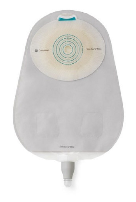 SACCA UROSTOMIA SENSURA MIO SISTEMA A UN PEZZO CON APERTURA ISPEZIONABILE MAXI TRASPARENTE 10-45 30 PEZZI - farmacia187.it