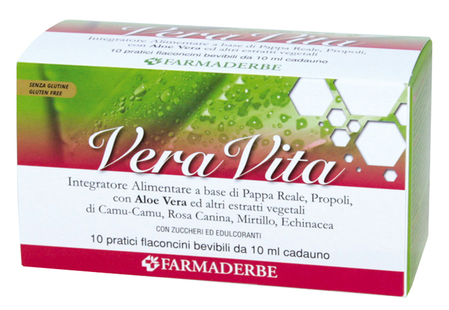 VERAVITA 10 FLACONCINI DA 10 ML - farmacia187.it