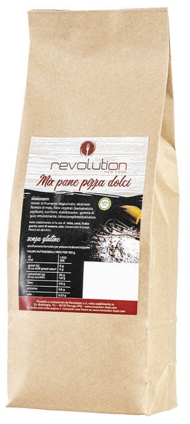 REVOLUTION MIX PANE PIZZA E IMPASTI LIEVITATI 1KG - farmacia187.it