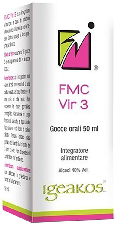 FMC VIR 3 GOCCE ORALI 50 ML - farmacia187.it