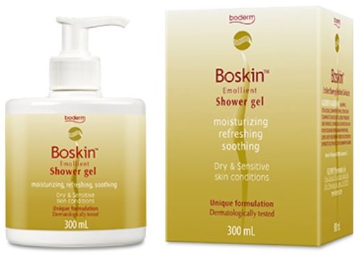 BOSKIN DOCCIA GEL EMOLLIENTE CUOIO CAPELLUTO E PELLE 300 ML - farmacia187.it