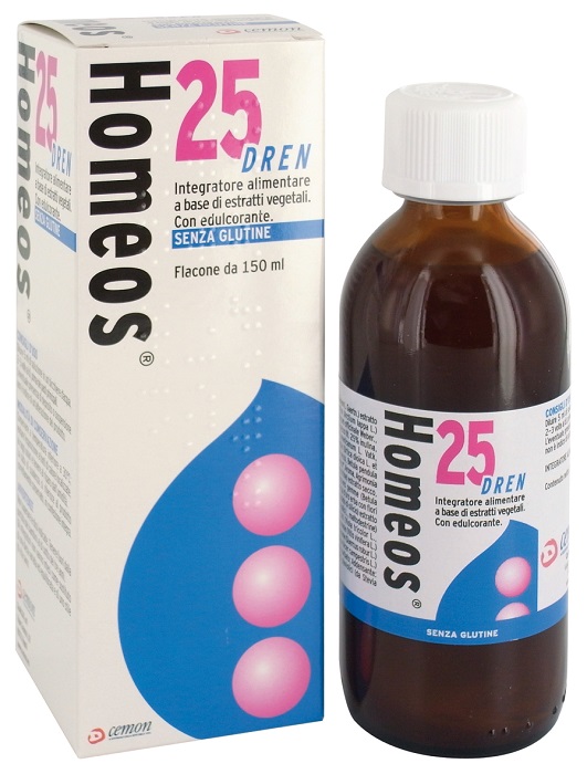 HOMEOS 25 DREN 150ML - farmacia187.it