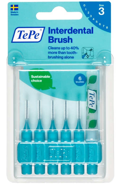 TEPE SCOVOLINO BLU 0,60MM 6 PEZZI - farmacia187.it