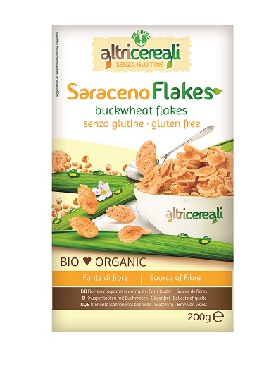 ALTRICEREALI SARACENO FLAKES BIO 200 G - farmacia187.it