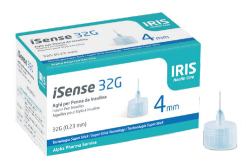 I SENSE AGO PER INSULINA GAUGE 32 4 MM 100 PEZZI - farmacia187.it