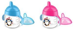 AVENT TAZZA CON BECCUCCIO DECORATA ROSA 260 ML - farmacia187.it