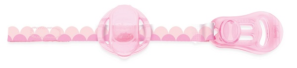 CHICCO CLIP SALVASUCCHIETTO ROSA 1 PEZZO - farmacia187.it