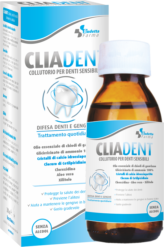 CLIADENT COLLUTORIO DENTI SENSIBILI 200 ML - farmacia187.it