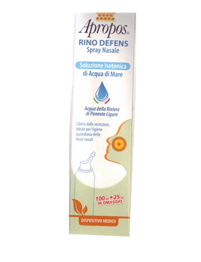 APROPOS RINO DEFENS SOLUZIONE ISOTONICA 125 ML - farmacia187.it