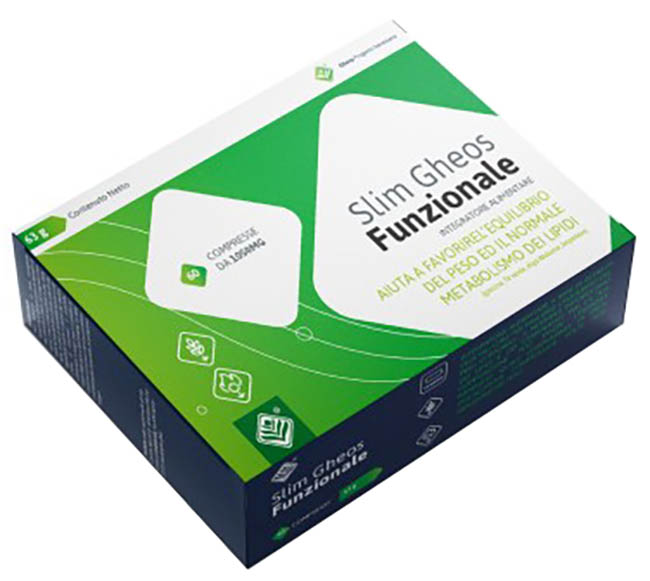 SLIM GHEOS FUNZIONALE 60 COMPRESSE 63 G - farmacia187.it