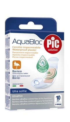 CEROTTO PIC AQUABLOC 25X72MM ANTIBATTERICO 10 PEZZI - farmacia187.it