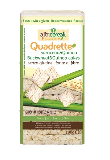 ALTRICEREALI QUADRETTE SARACENO E QUINOA BIO 130 G - farmacia187.it