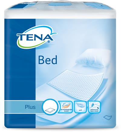 TRAVERSA PER INCONTINENZA NON RIMBOCCABILE TENA BED PLUS 60X40CM 40 PEZZI - farmacia187.it