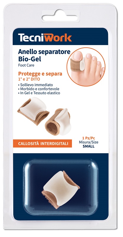BIO-GEL ANELLO SEPARATORE PER ALLUCE S 1 PEZZO - farmacia187.it