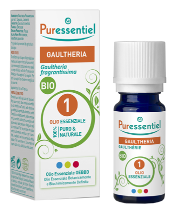 PURESSENTIEL OLIO ESSENZIALE GAULTHERIA BIO 10 ML - farmacia187.it