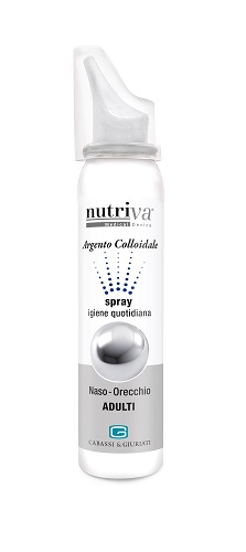 NUTRIVA ARGENTO COLLOIDALE NASO/ORECCHIE 100 ML - farmacia187.it