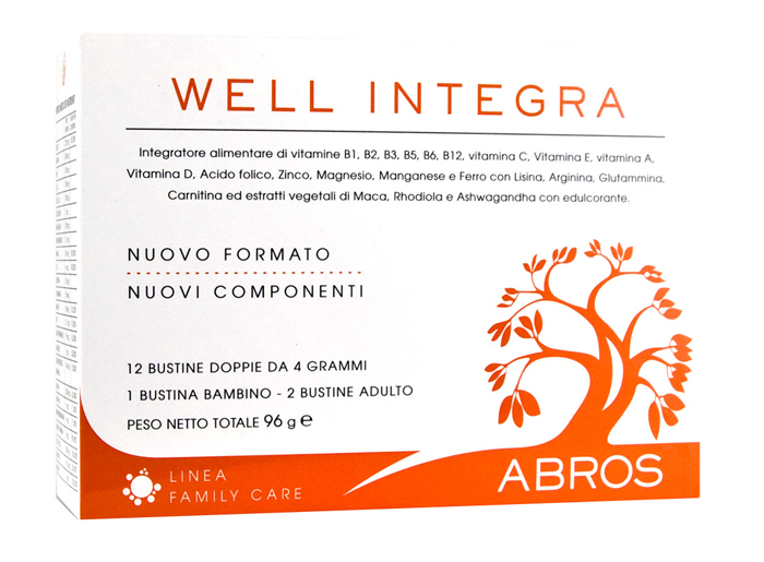 WELLINTEGRA ABROS 24 BUSTINE - farmacia187.it