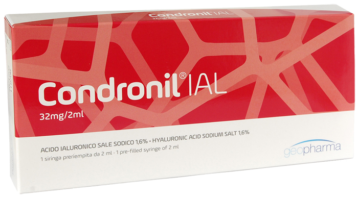 SIRINGA INTRA-ARTICOLARE CONDRONIL IAL ACIDO IALURONICO 1,6% 2 ML - farmacia187.it