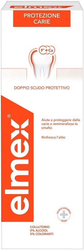 ELMEX PROTEZIONE CARIE COLLUTORIO FLUORURO AMMINICO 400 ML - farmacia187.it