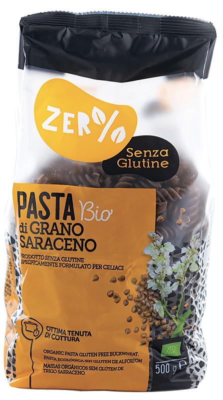 ZERO% GLUTINE FUSILLI GRANO SARACENO BIO 500 G - farmacia187.it