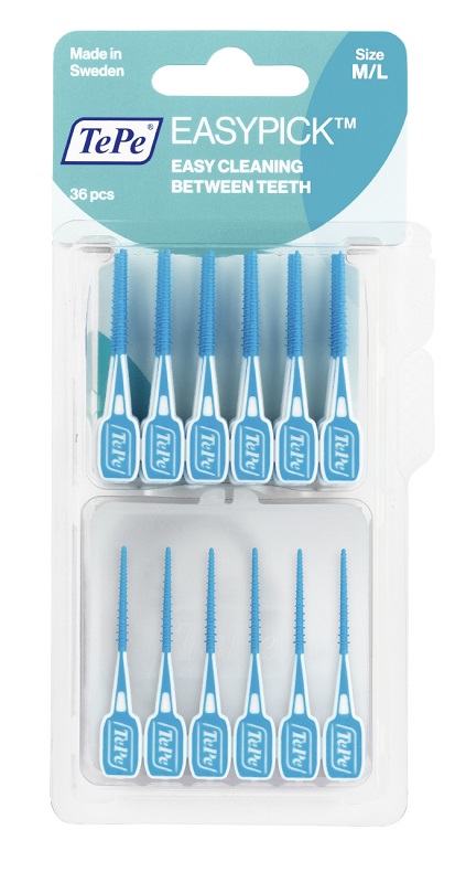 TEPE EASYPICK M/L BLU 36 PEZZI - farmacia187.it