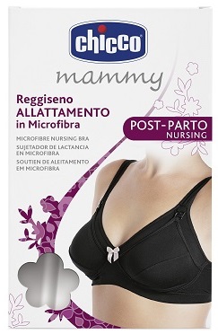 CHICCO MAMMY REGGISENO MICROFIBRA ALLATTAMENTO NERO 3D - farmacia187.it