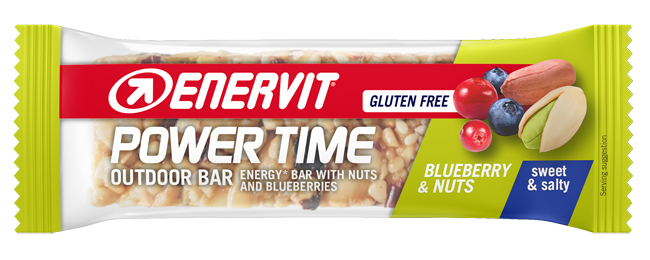 ENERVIT POWER TIME ARACHIDI/MIRTILLI 30 G - farmacia187.it