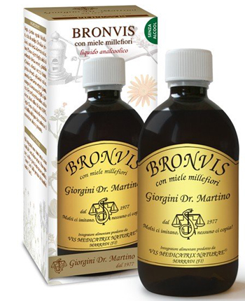 BRONVIS CON MIELE MILLEFIORI 500 ML - farmacia187.it