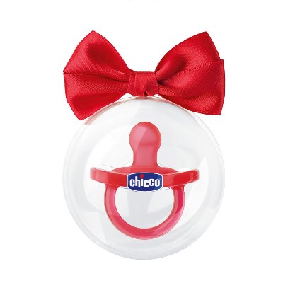 CHICCO GOMMOTTO ROSSO IN SILICONE 0-6 MESI - farmacia187.it
