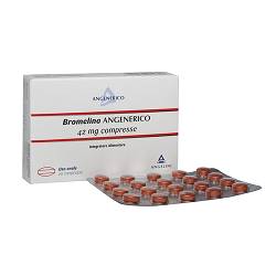 BROMELINA ANGENERICO 20 COMPRESSE RIVESTITE - farmacia187.it