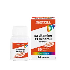 MASSIGEN DAILYVIT 12 VITAMINE 11 MINERALI 60 COMPRESSE RIVESTITE - farmacia187.it