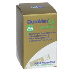 STRISCE MISURAZIONE GLICEMIA GLUCOMEN LX PLUS 25 PEZZI - farmacia187.it